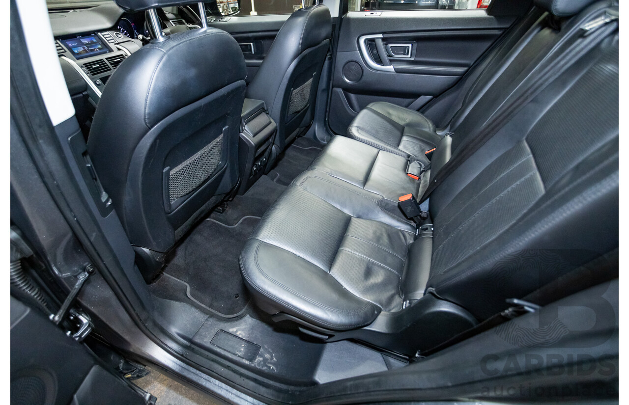 08/2016 Land Rover Discovery Sport TD4 SE (AWD) LC MY16 4d Wagon Corris Grey Metallic Turbo Diesel 2.2L - 7 Seater