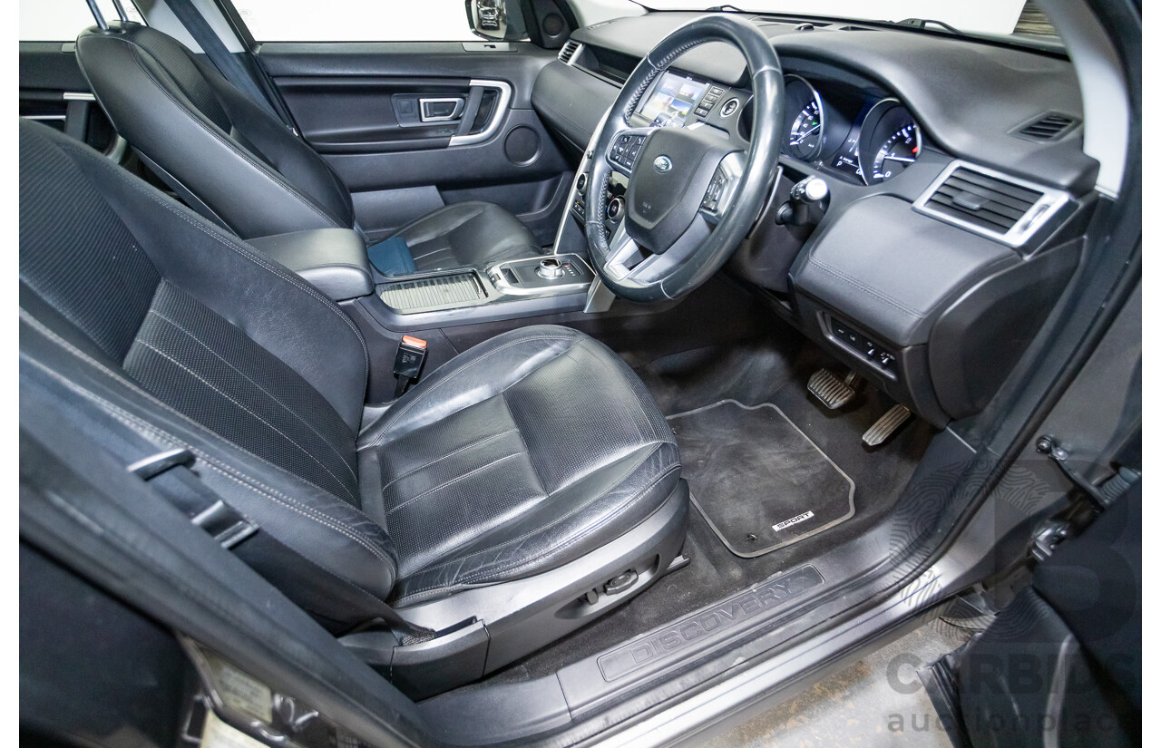 08/2016 Land Rover Discovery Sport TD4 SE (AWD) LC MY16 4d Wagon Corris Grey Metallic Turbo Diesel 2.2L - 7 Seater