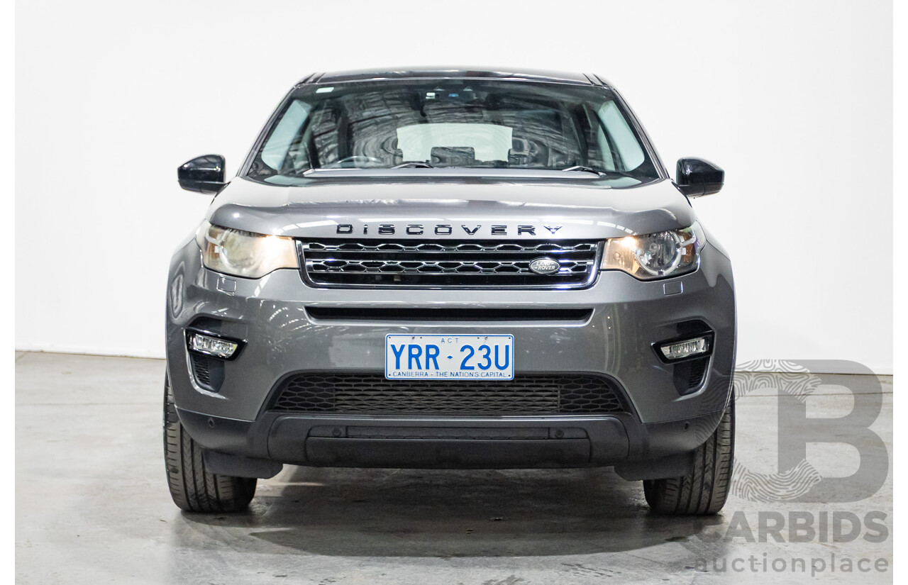 08/2016 Land Rover Discovery Sport TD4 SE (AWD) LC MY16 4d Wagon Corris Grey Metallic Turbo Diesel 2.2L - 7 Seater