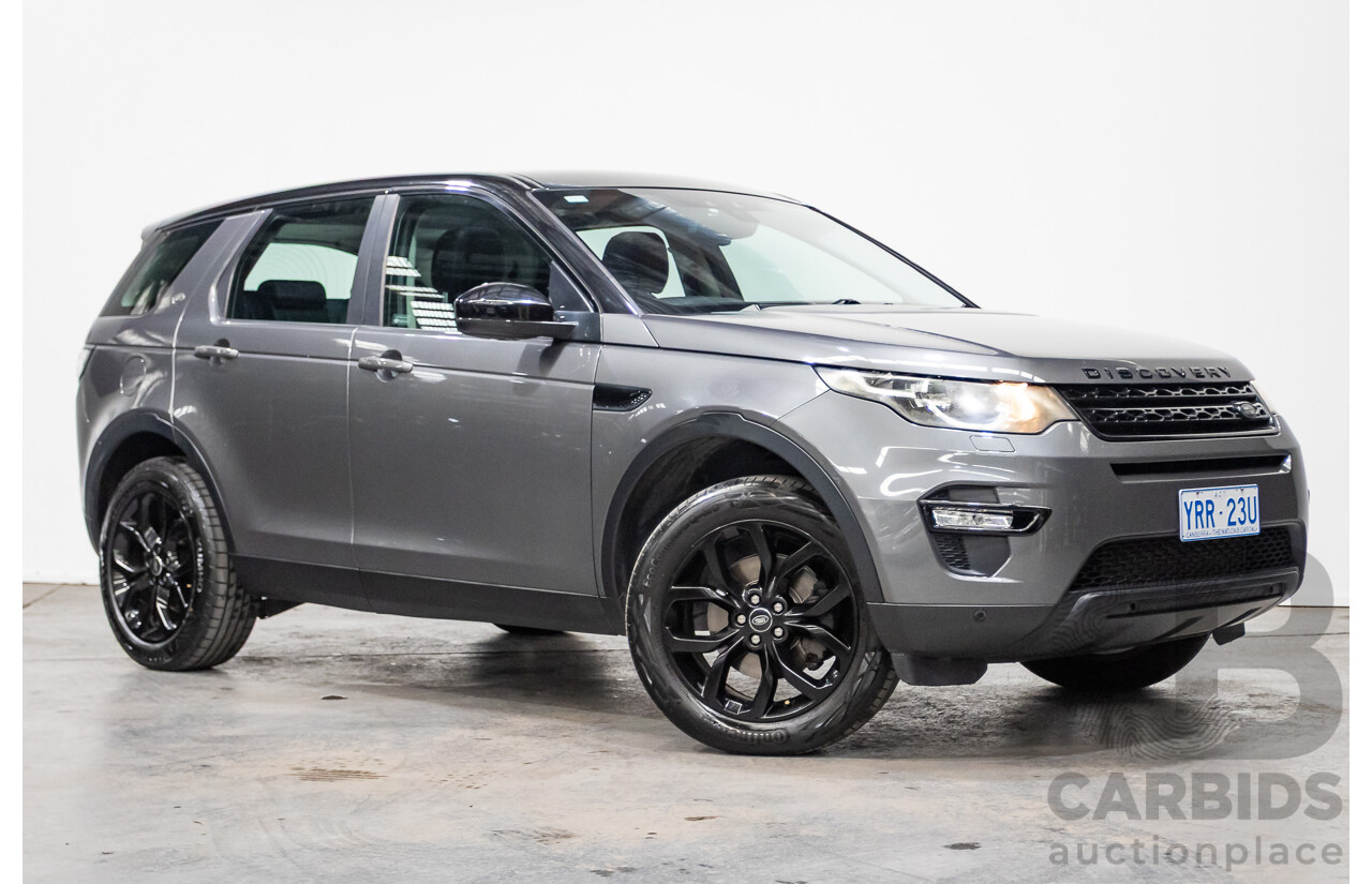 08/2016 Land Rover Discovery Sport TD4 SE (AWD) LC MY16 4d Wagon Corris Grey Metallic Turbo Diesel 2.2L - 7 Seater