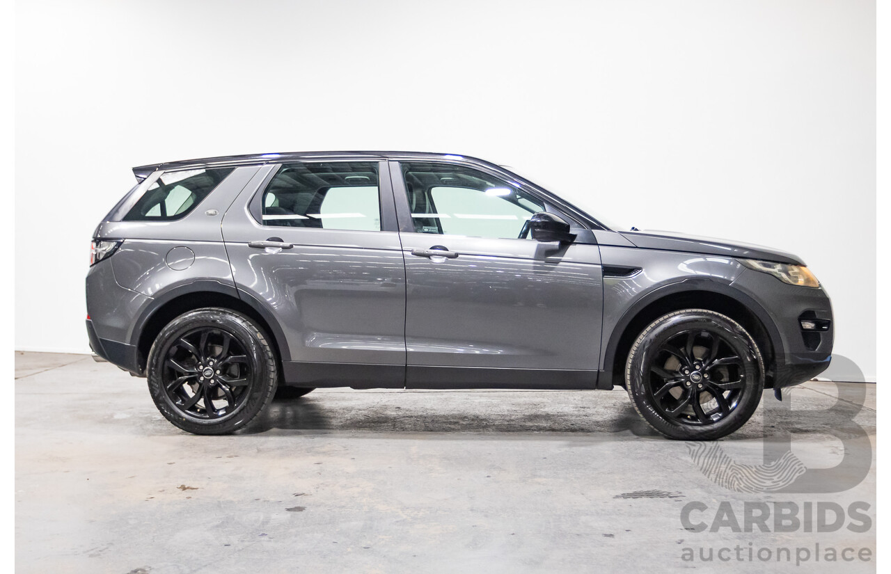 08/2016 Land Rover Discovery Sport TD4 SE (AWD) LC MY16 4d Wagon Corris Grey Metallic Turbo Diesel 2.2L - 7 Seater
