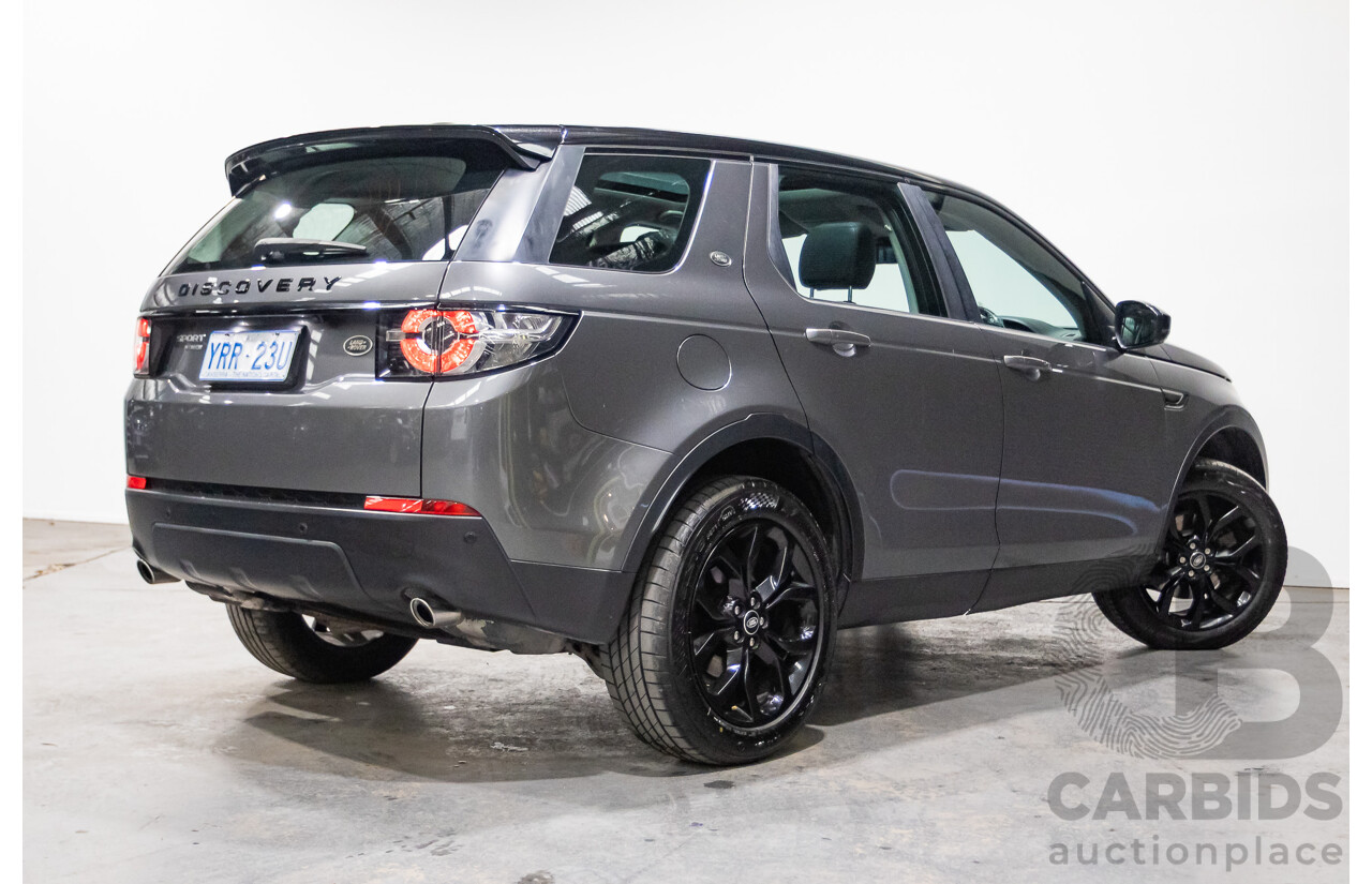 08/2016 Land Rover Discovery Sport TD4 SE (AWD) LC MY16 4d Wagon Corris Grey Metallic Turbo Diesel 2.2L - 7 Seater