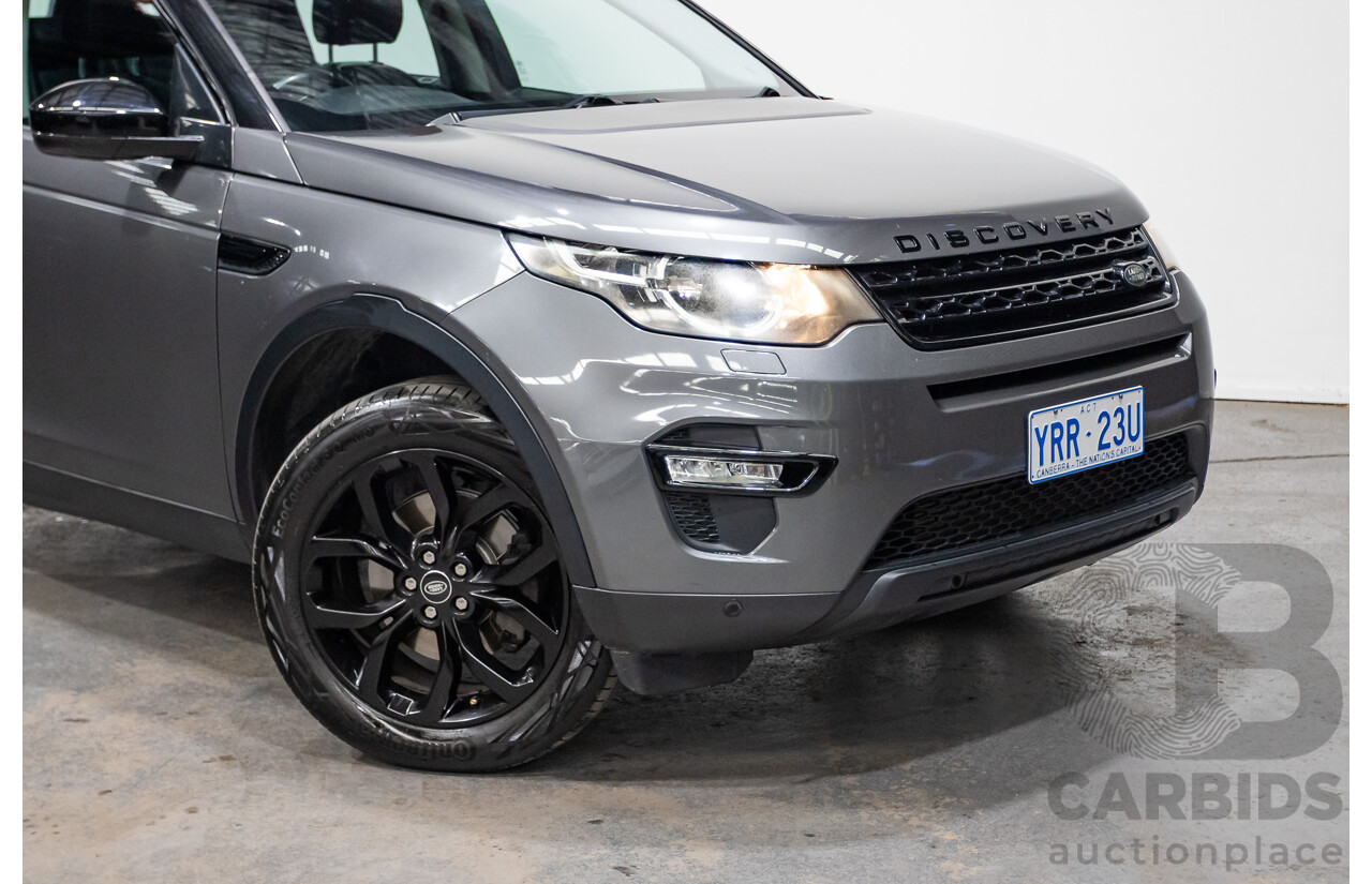 08/2016 Land Rover Discovery Sport TD4 SE (AWD) LC MY16 4d Wagon Corris Grey Metallic Turbo Diesel 2.2L - 7 Seater
