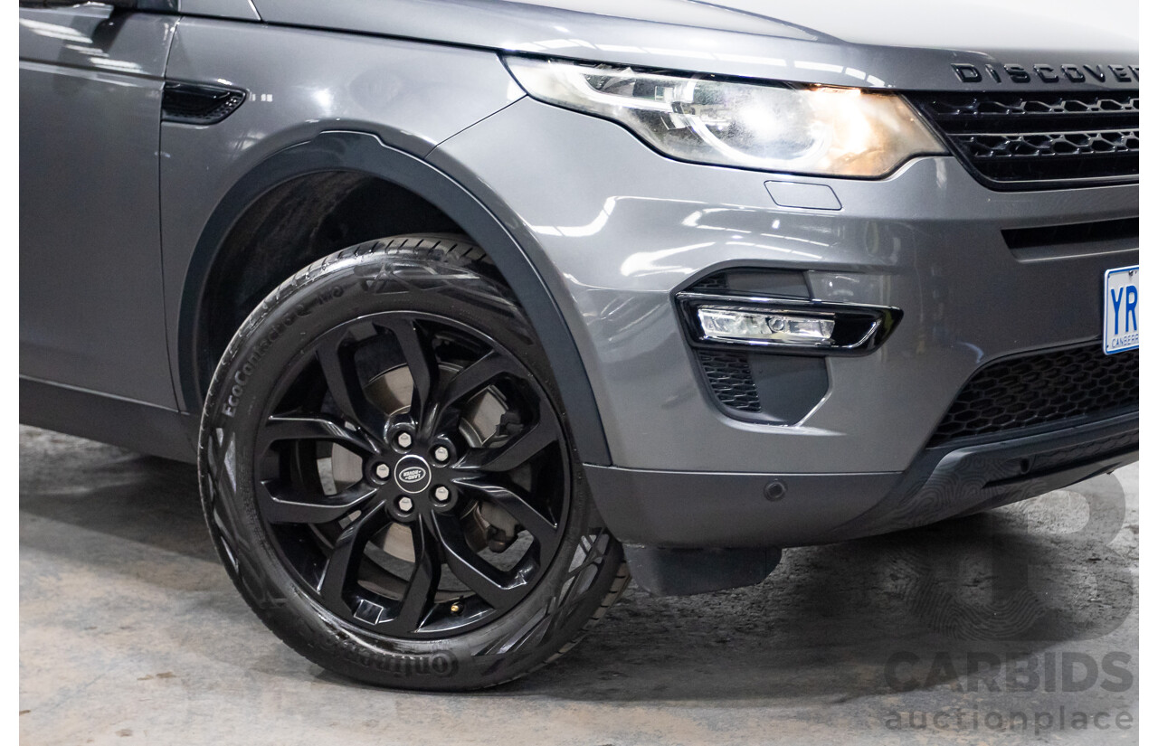 08/2016 Land Rover Discovery Sport TD4 SE (AWD) LC MY16 4d Wagon Corris Grey Metallic Turbo Diesel 2.2L - 7 Seater