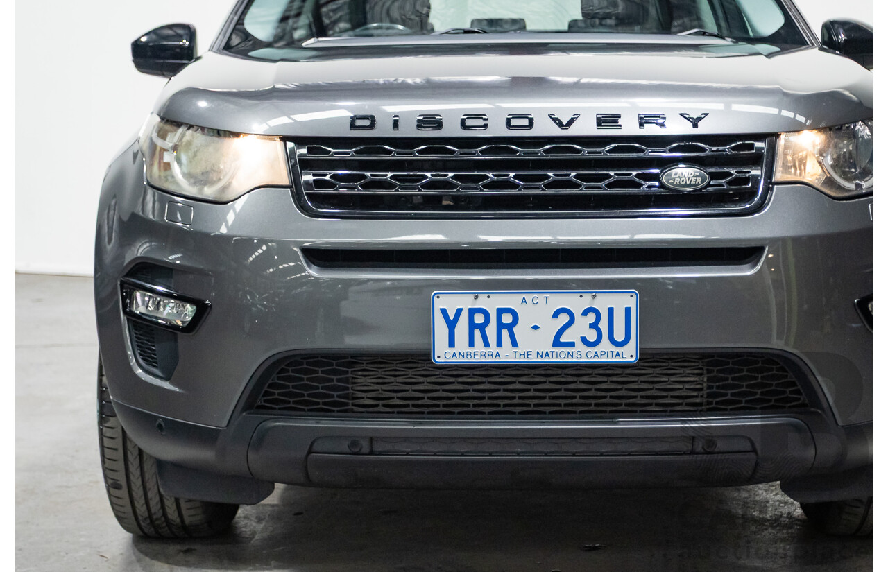 08/2016 Land Rover Discovery Sport TD4 SE (AWD) LC MY16 4d Wagon Corris Grey Metallic Turbo Diesel 2.2L - 7 Seater