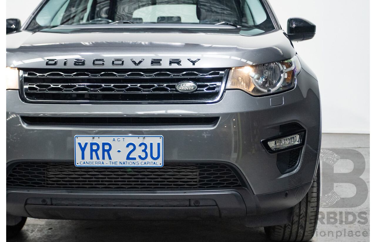 08/2016 Land Rover Discovery Sport TD4 SE (AWD) LC MY16 4d Wagon Corris Grey Metallic Turbo Diesel 2.2L - 7 Seater