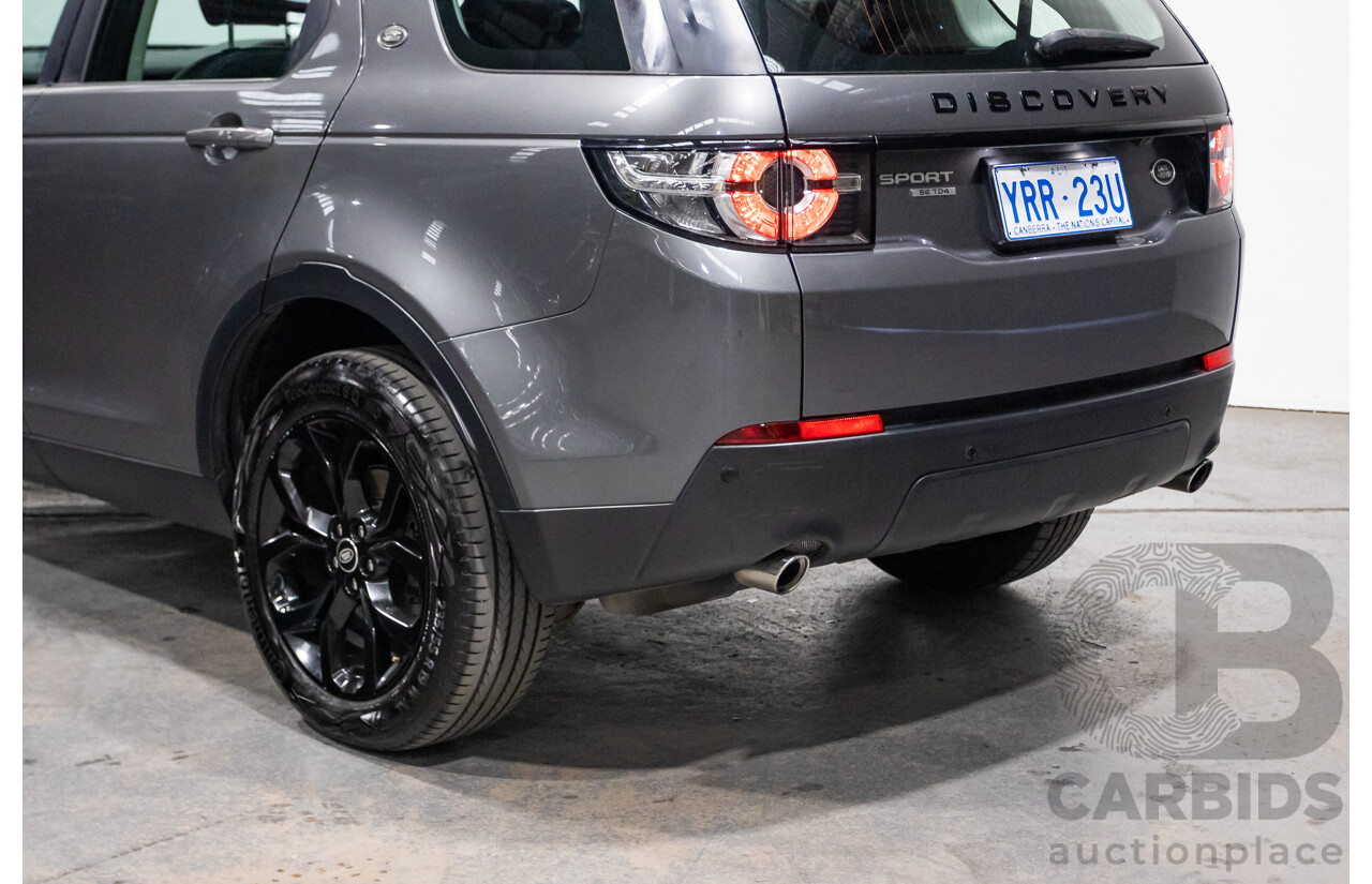 08/2016 Land Rover Discovery Sport TD4 SE (AWD) LC MY16 4d Wagon Corris Grey Metallic Turbo Diesel 2.2L - 7 Seater