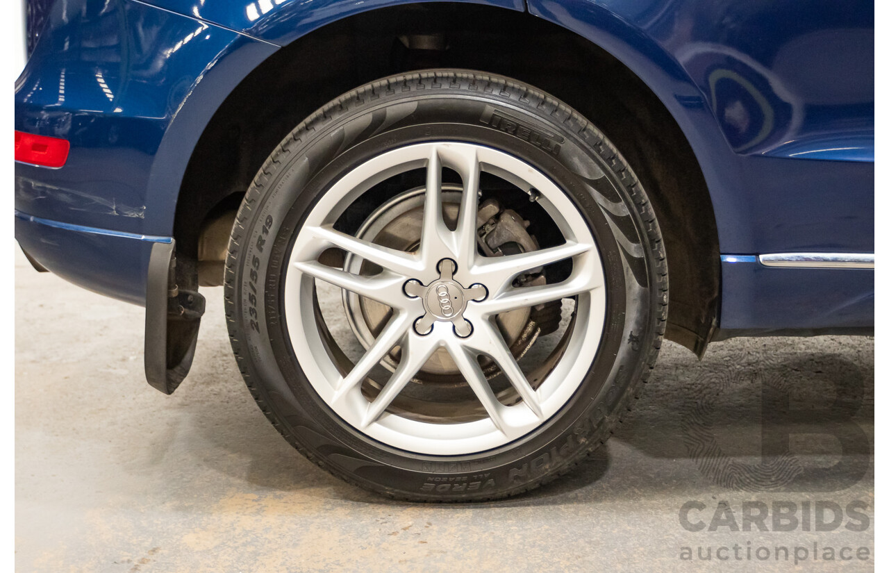 8/2014 Audi Q5 2.0 TFSI Quattro (AWD) 8R MY14 4d Wagon Scuba Blue Turbo 2.0L