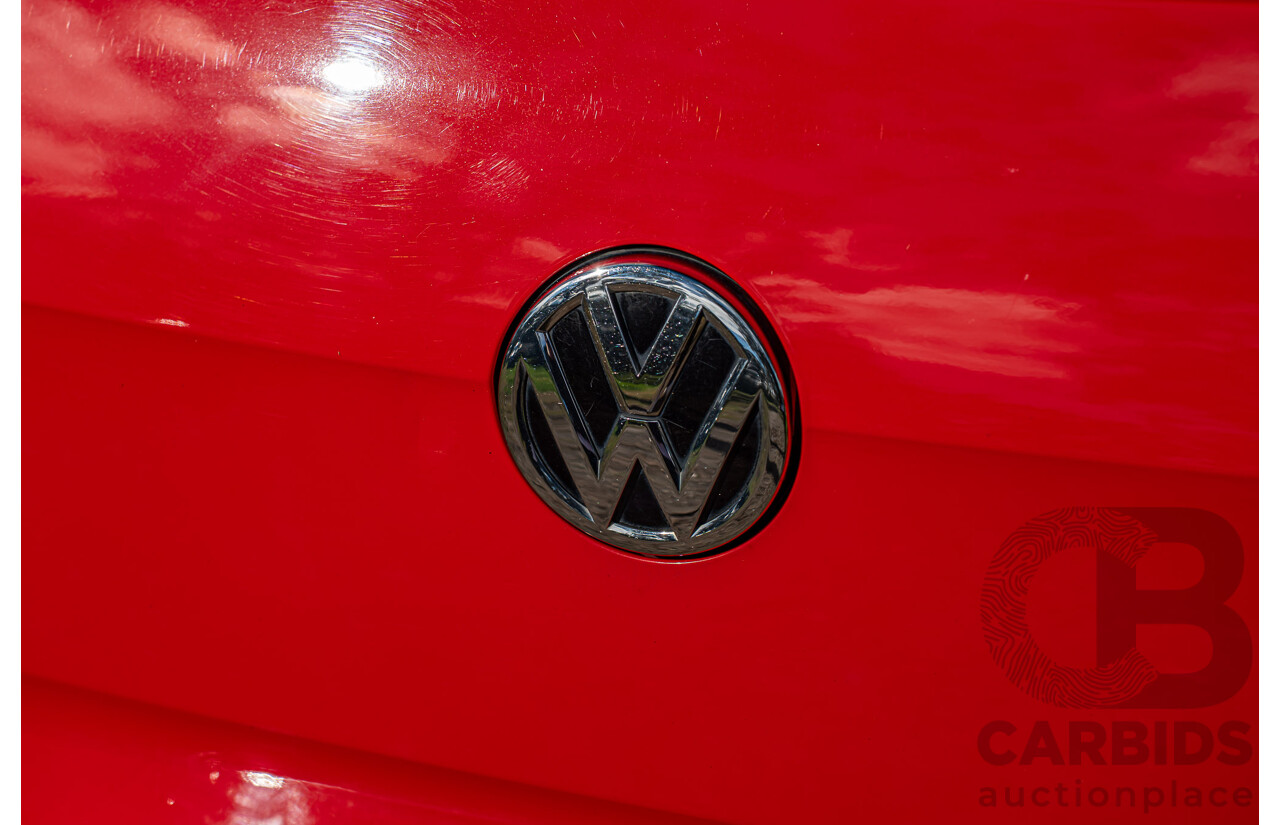 08/2016 Volkswagen Golf GTi 40 Years Mk7 MY16 4d Hatchback Tornado Red Turbo 2.0L