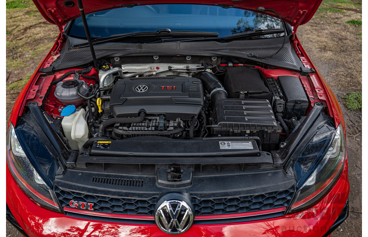 08/2016 Volkswagen Golf GTi 40 Years Mk7 MY16 4d Hatchback Tornado Red Turbo 2.0L