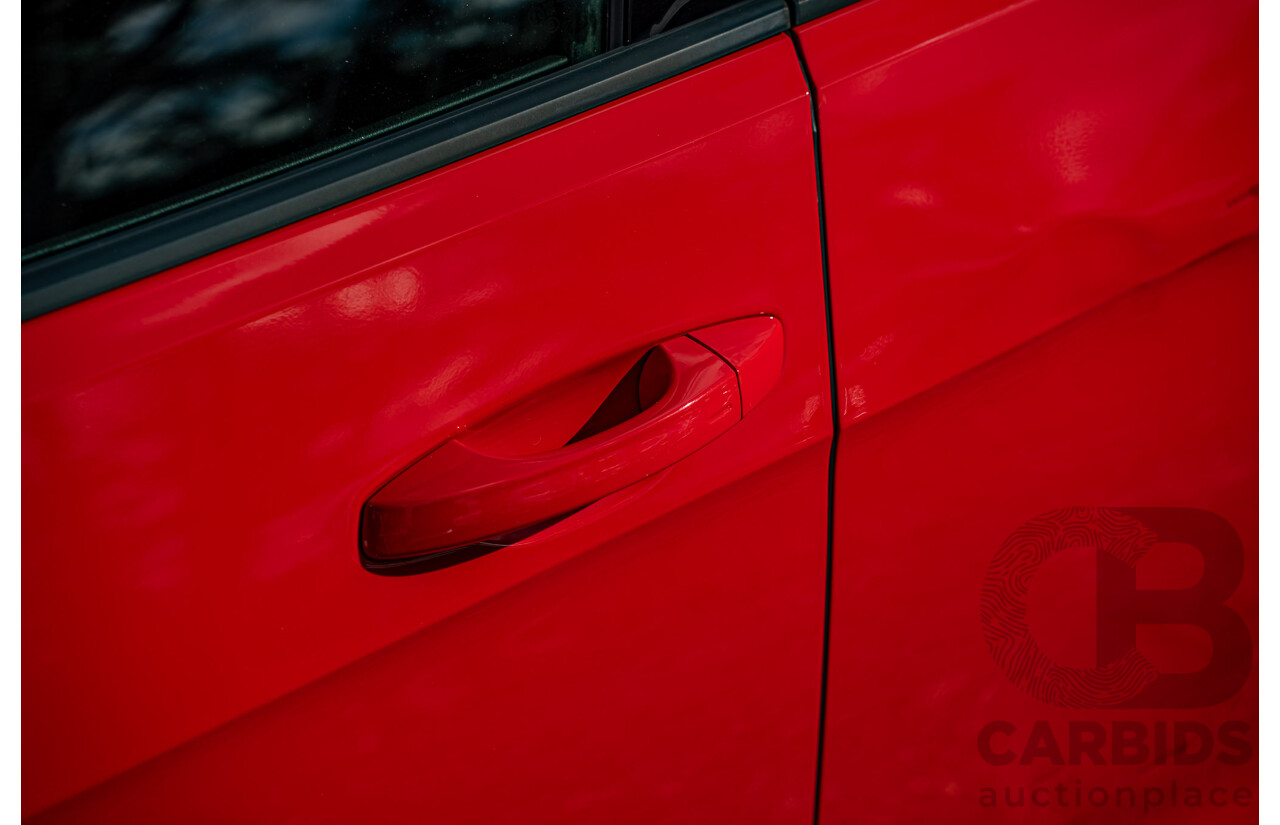 08/2016 Volkswagen Golf GTi 40 Years Mk7 MY16 4d Hatchback Tornado Red Turbo 2.0L