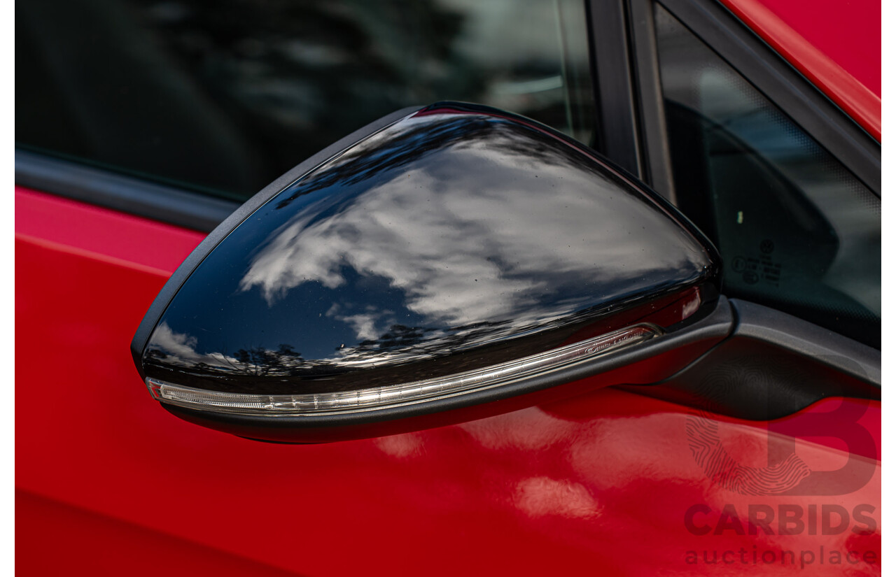 08/2016 Volkswagen Golf GTi 40 Years Mk7 MY16 4d Hatchback Tornado Red Turbo 2.0L