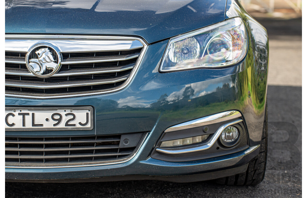 4/2014 Holden VF Calais V 4d Sportwagon Karma Blue V8 6.0L