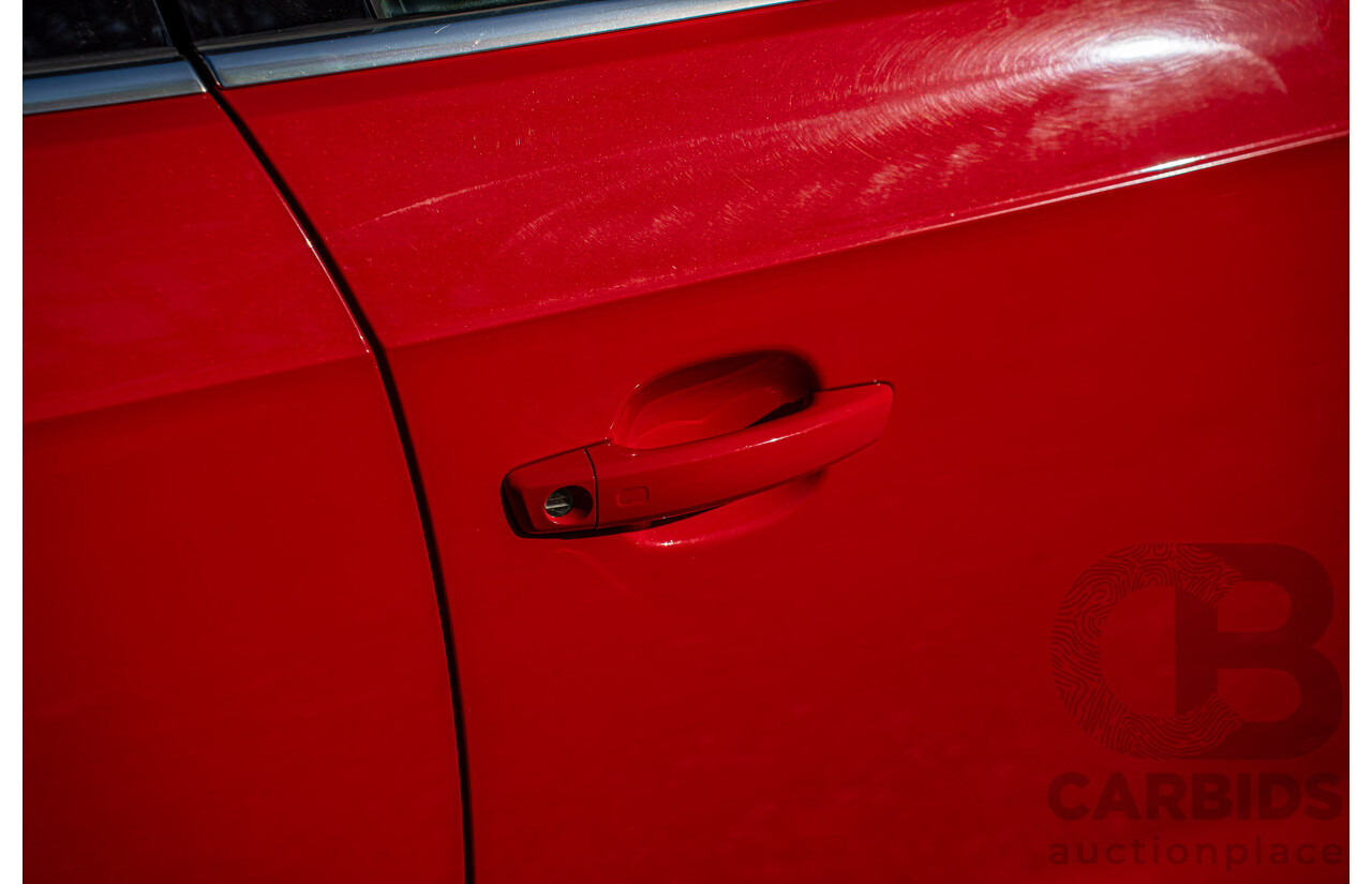 07/2020 Audi A3 40 TFSI S-Line Plus 8V MY20 4d Hatch Tango Red Metallic Turbo 2.0L