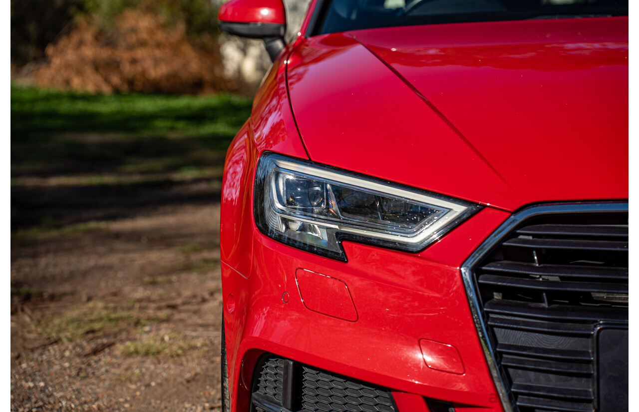 07/2020 Audi A3 40 TFSI S-Line Plus 8V MY20 4d Hatch Tango Red Metallic Turbo 2.0L