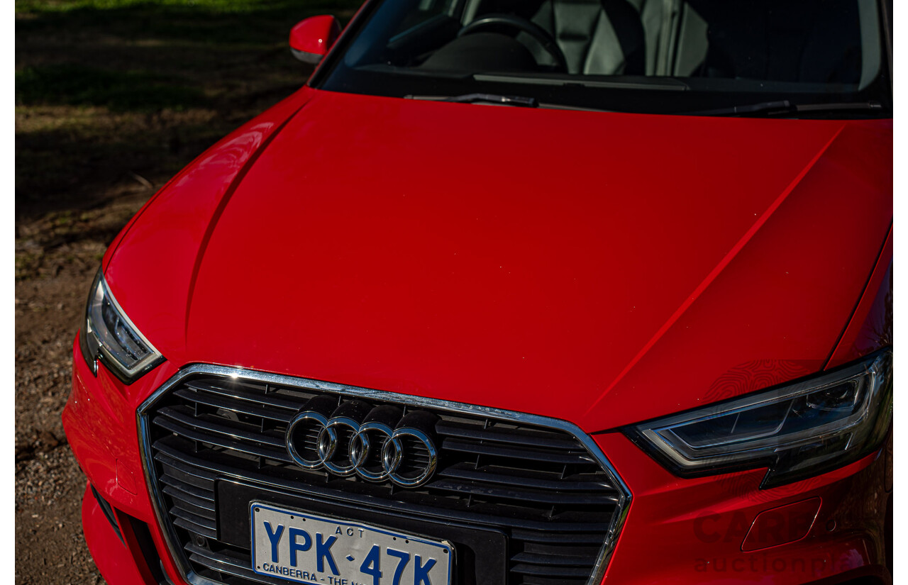 07/2020 Audi A3 40 TFSI S-Line Plus 8V MY20 4d Hatch Tango Red Metallic Turbo 2.0L