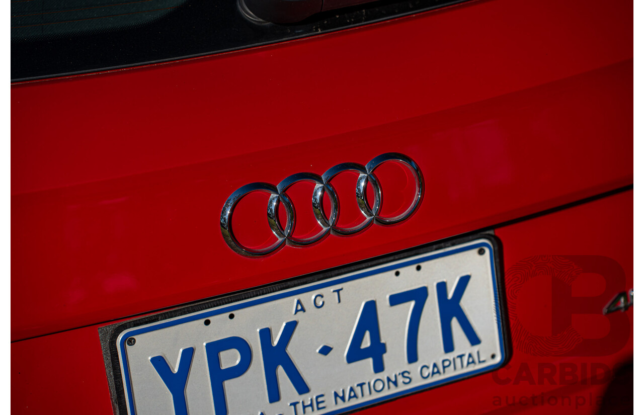 07/2020 Audi A3 40 TFSI S-Line Plus 8V MY20 4d Hatch Tango Red Metallic Turbo 2.0L