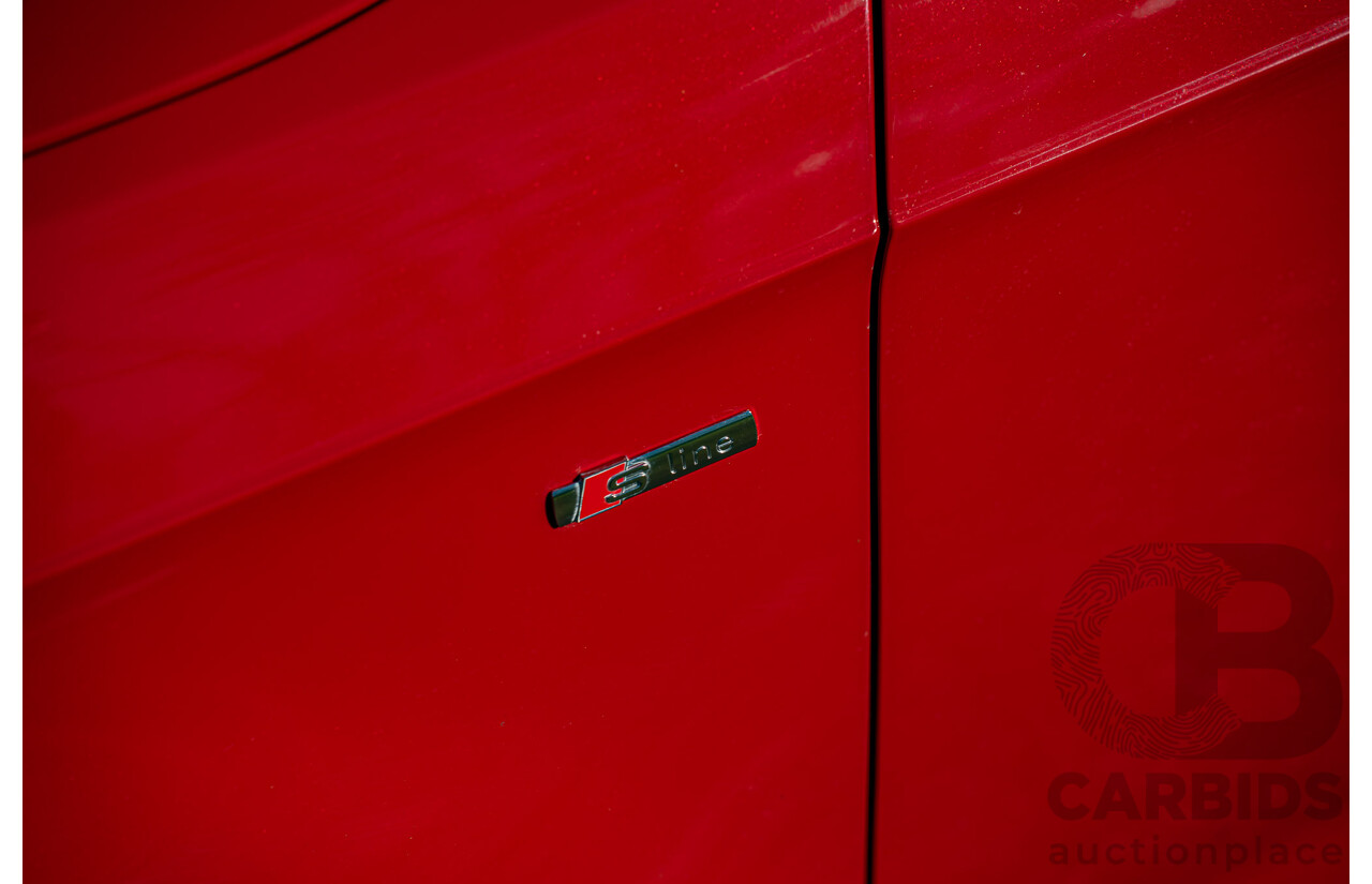 07/2020 Audi A3 40 TFSI S-Line Plus 8V MY20 4d Hatch Tango Red Metallic Turbo 2.0L