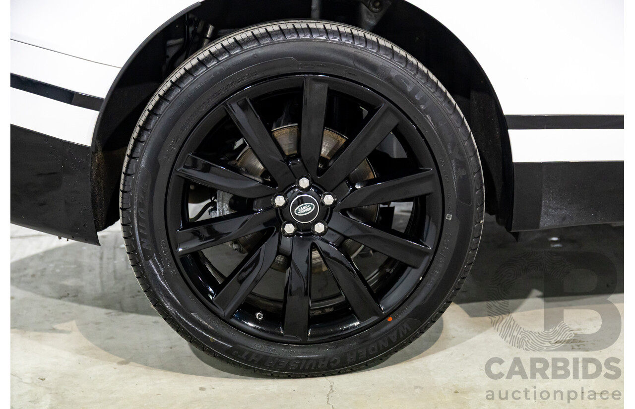 04/2019 Range Rover Velar P250 R-Dynamic S (AWD) L560 MY19.5 4d Wagon Fuji White/Santorini Black Roof Turbo 2.0L