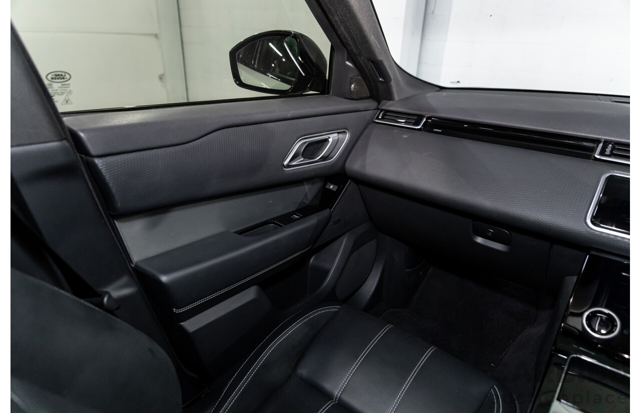 04/2019 Range Rover Velar P250 R-Dynamic S (AWD) L560 MY19.5 4d Wagon Fuji White/Santorini Black Roof Turbo 2.0L