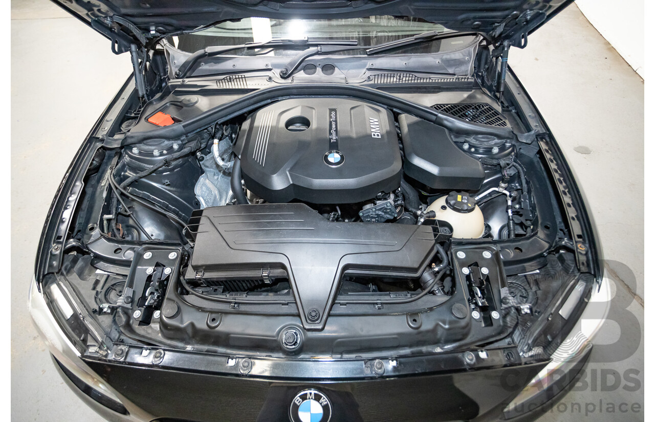 02/2016 Bmw 118i Sport Line F20 LCI 5D Hatchback Black Turbo 1.5L