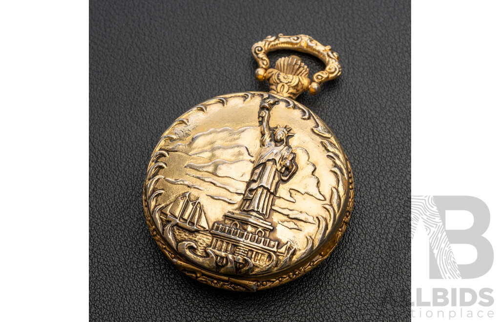 American Commemorative Pocket Watch, 1886-1986