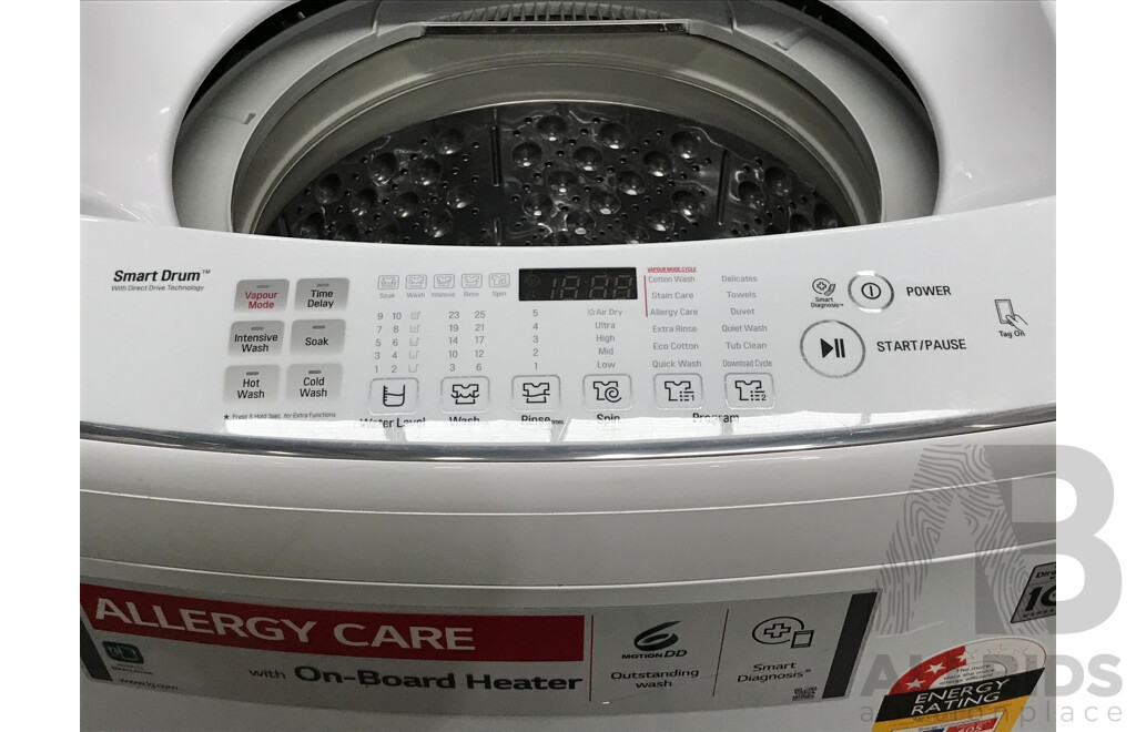 LG Direct Drive Inverter 7.5 Kg Top Loader Washing Machine