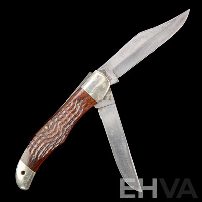 Case XX USA1965-1969 6265 SAB Two Blade Pocket Folding Knife, by W.R. Case & Sons Cutlery Company 