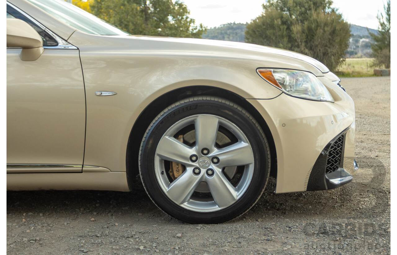 02/2008 Lexus LS460 USF40R 4d Sedan Gold 4.6L V8
