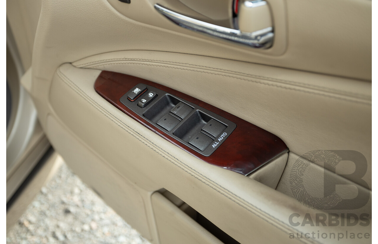 02/2008 Lexus LS460 USF40R 4d Sedan Gold 4.6L V8