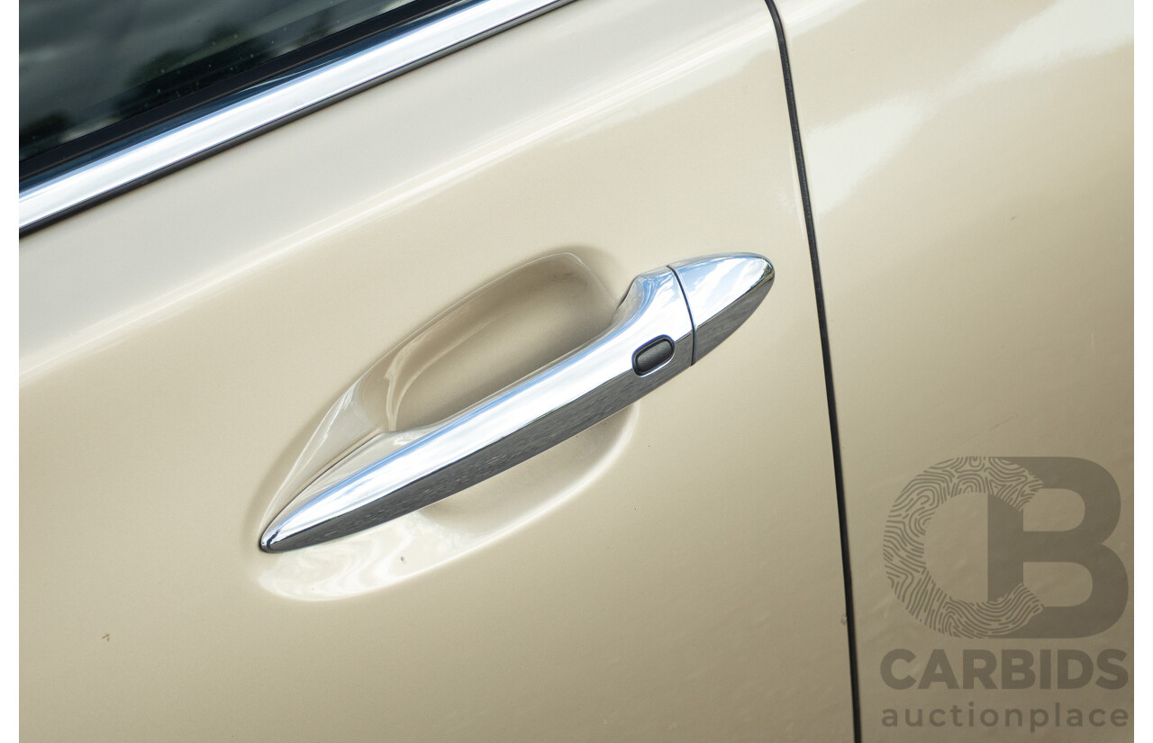 02/2008 Lexus LS460 USF40R 4d Sedan Gold 4.6L V8