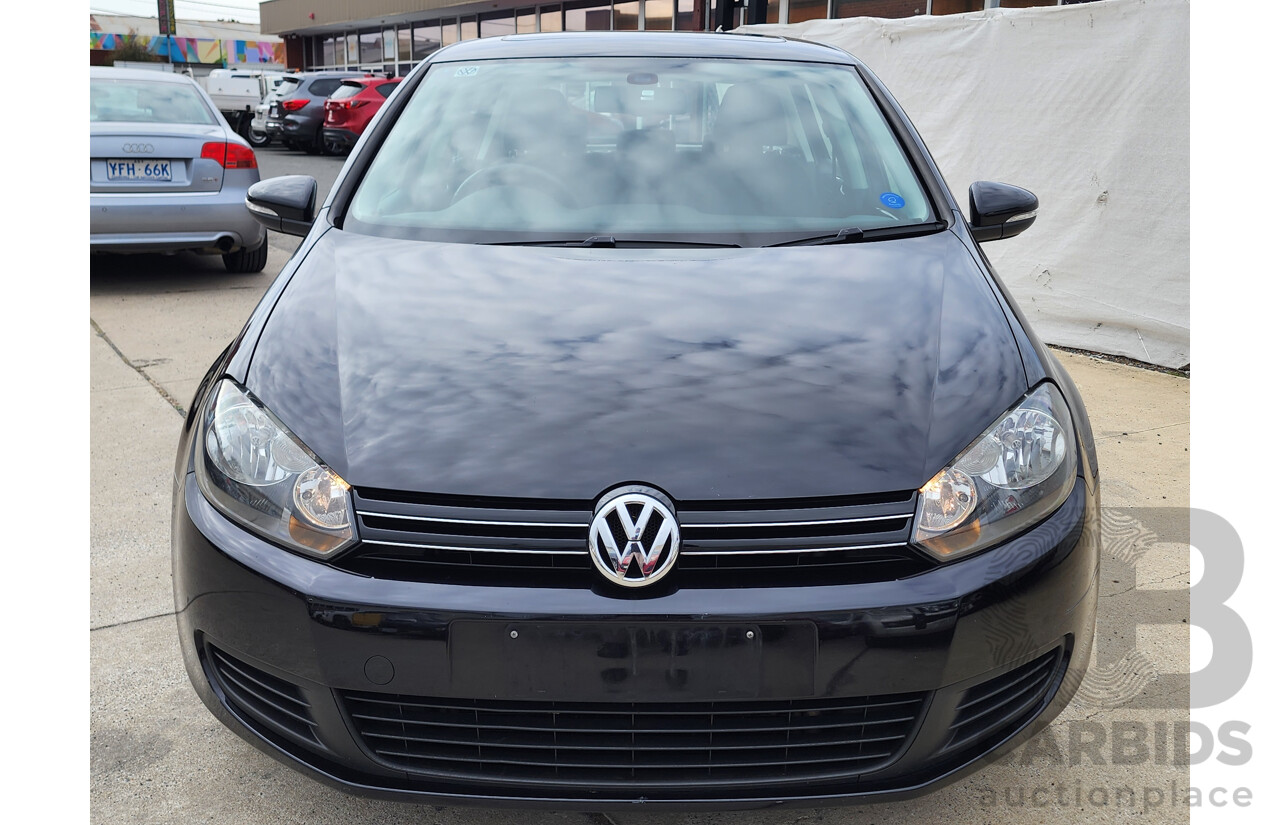 10/2010 Volkswagen Golf 118 TSI Comfortline 1K MY11 5d Hatchback Black 1.4L