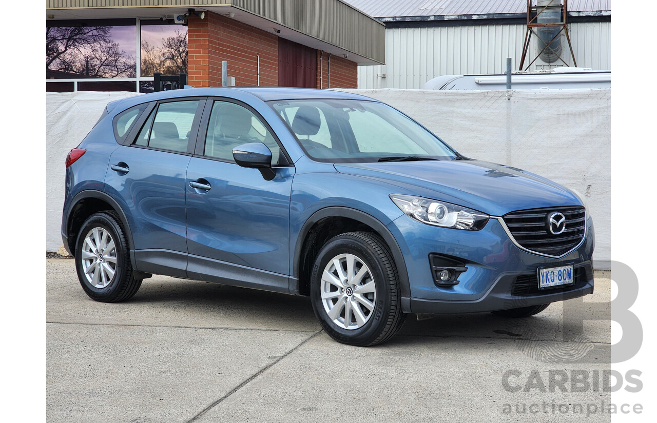 6/2015 Mazda Cx-5 MAXX Sport (4x4) MY15 4d Wagon Blue 2.2L