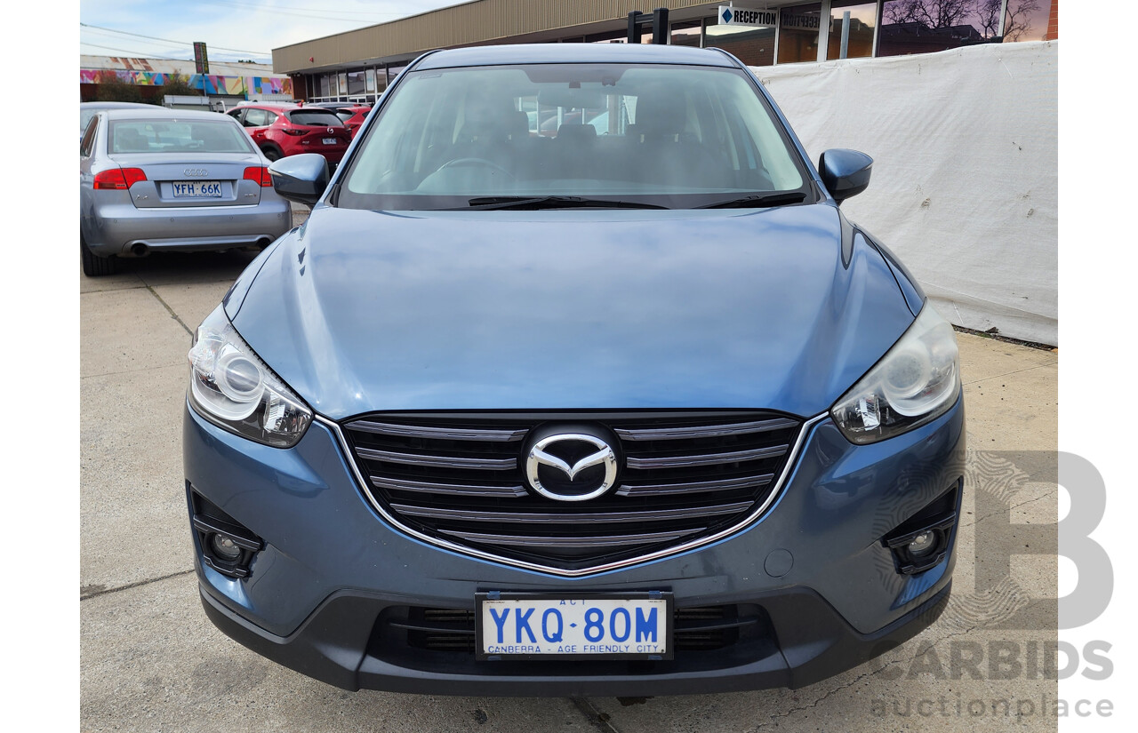6/2015 Mazda Cx-5 MAXX Sport (4x4) MY15 4d Wagon Blue 2.2L