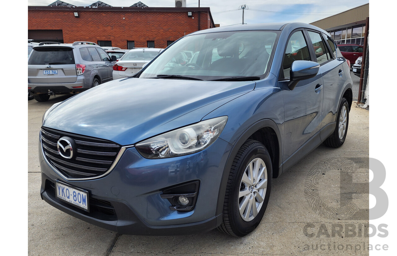 6/2015 Mazda Cx-5 MAXX Sport (4x4) MY15 4d Wagon Blue 2.2L