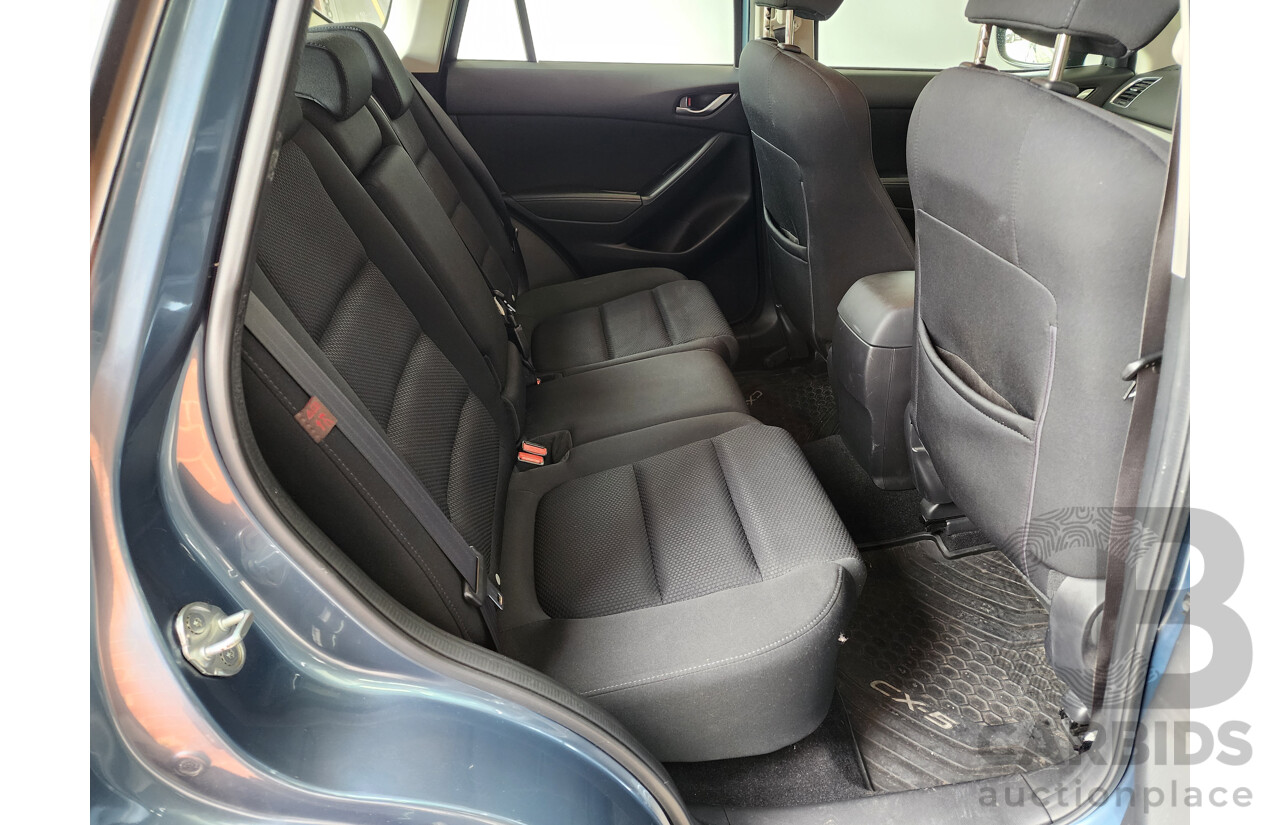 6/2015 Mazda Cx-5 MAXX Sport (4x4) MY15 4d Wagon Blue 2.2L