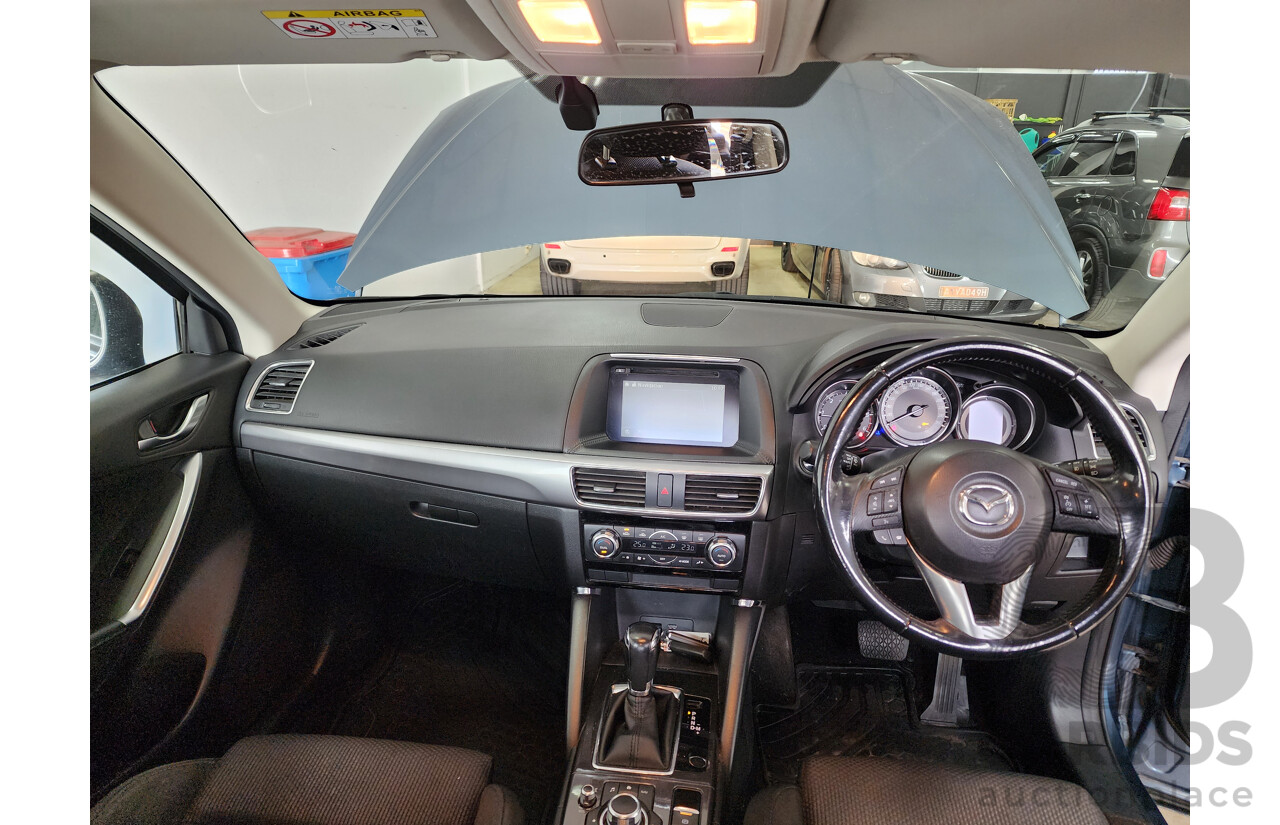 6/2015 Mazda Cx-5 MAXX Sport (4x4) MY15 4d Wagon Blue 2.2L