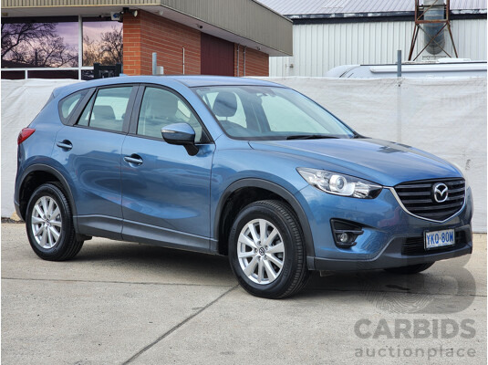 6/2015 Mazda Cx-5 MAXX Sport (4x4) MY15 4d Wagon Blue 2.2L