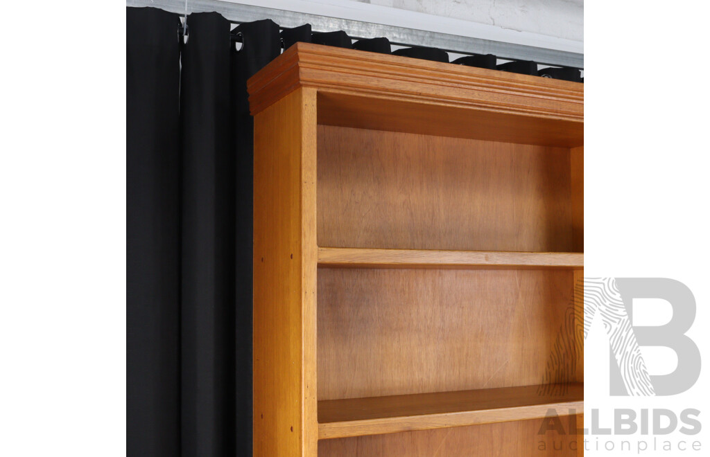 Four Tier Pine Bookcase