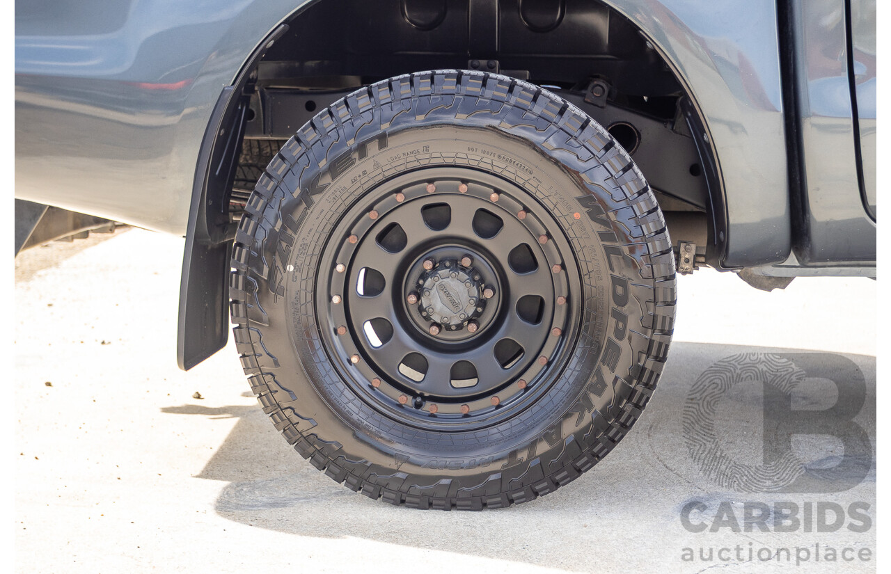 12/2014 Ford Ranger Wildtrak 3.2 (4x4) PX Crew Cab Utility Metropolitan Grey Turbo Diesel 3.2L