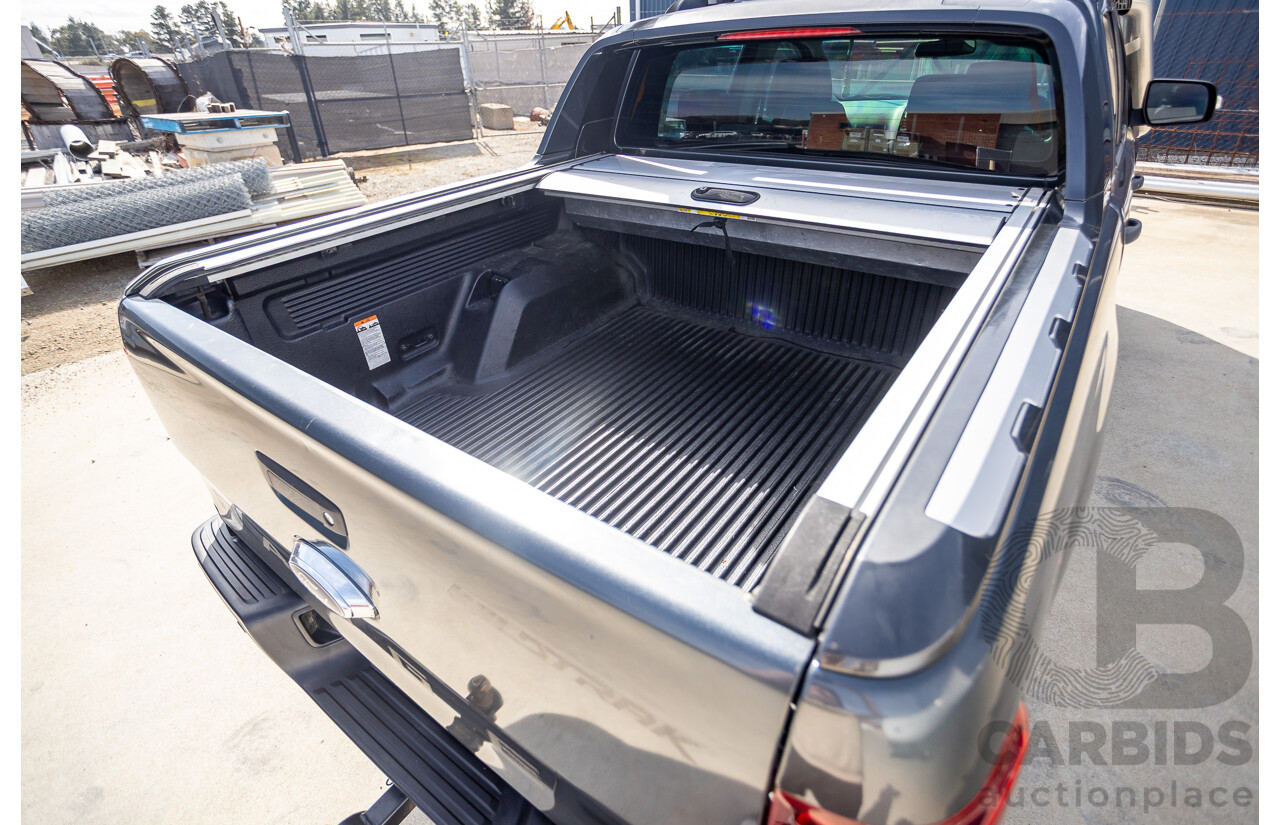 12/2014 Ford Ranger Wildtrak 3.2 (4x4) PX Crew Cab Utility Metropolitan Grey Turbo Diesel 3.2L