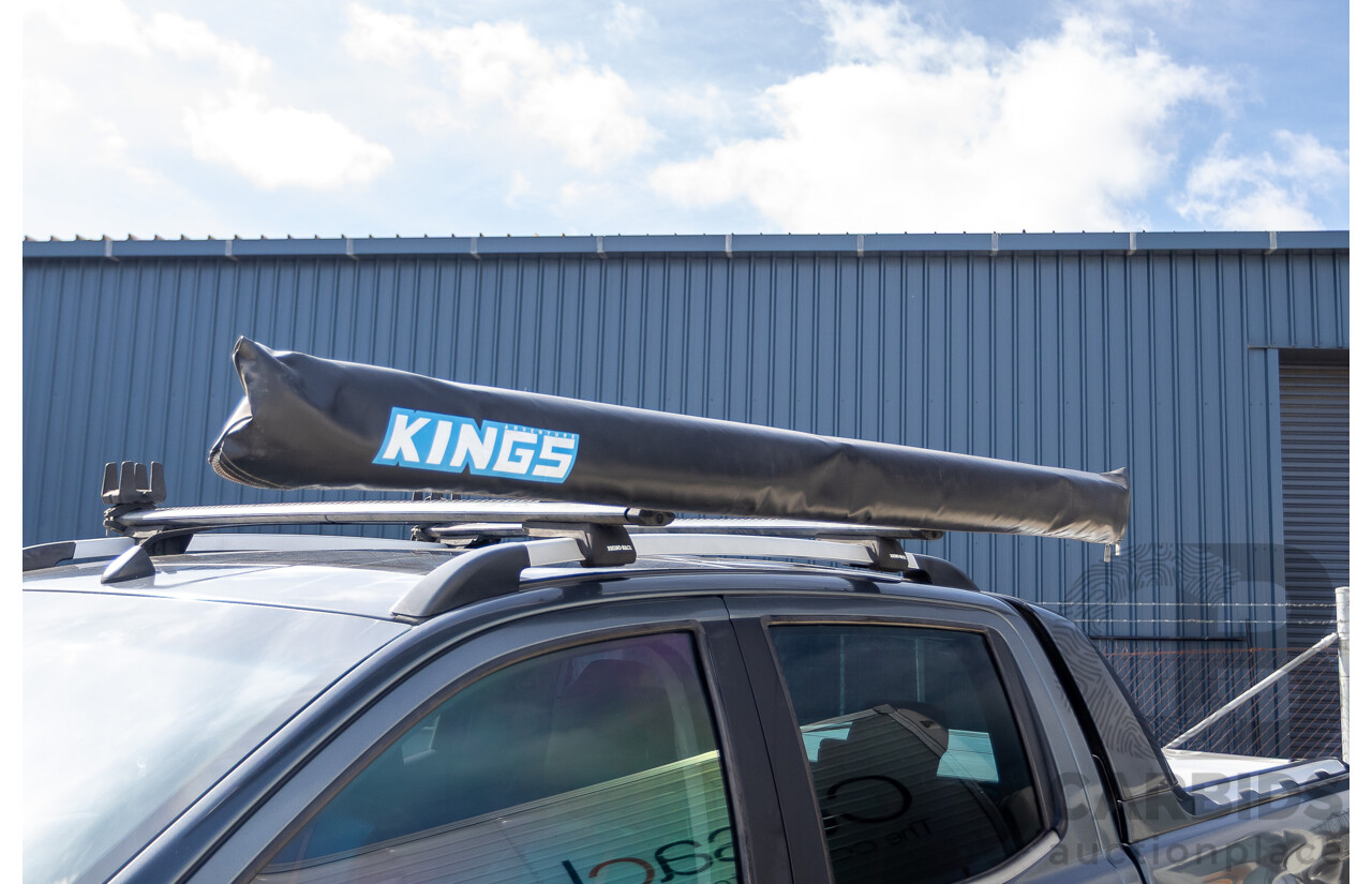 12/2014 Ford Ranger Wildtrak 3.2 (4x4) PX Crew Cab Utility Metropolitan Grey Turbo Diesel 3.2L