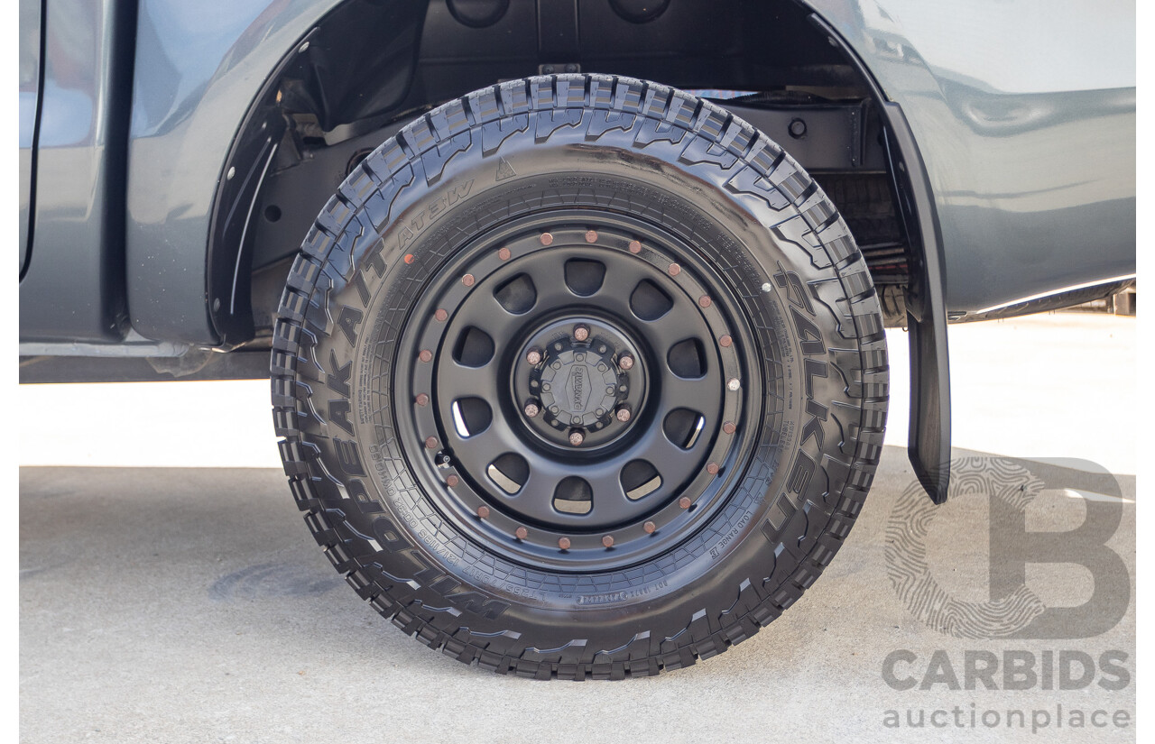 12/2014 Ford Ranger Wildtrak 3.2 (4x4) PX Crew Cab Utility Metropolitan Grey Turbo Diesel 3.2L