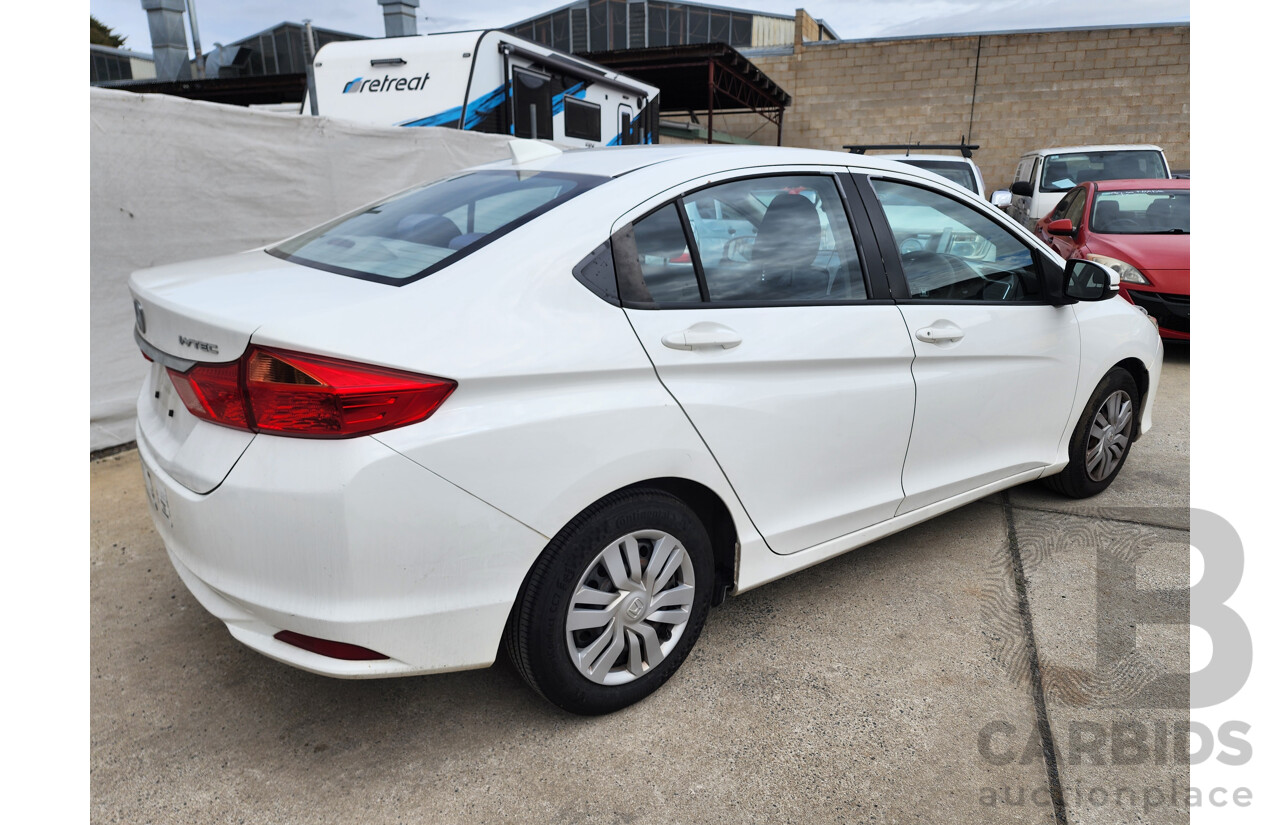 11/2014 Honda City VTi GM MY15 4d Sedan White 1.5L