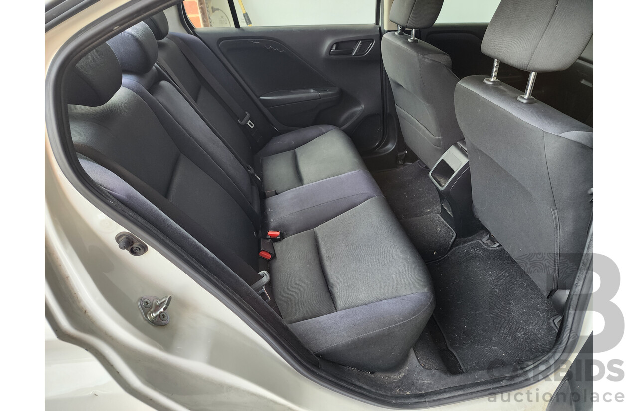 11/2014 Honda City VTi GM MY15 4d Sedan White 1.5L