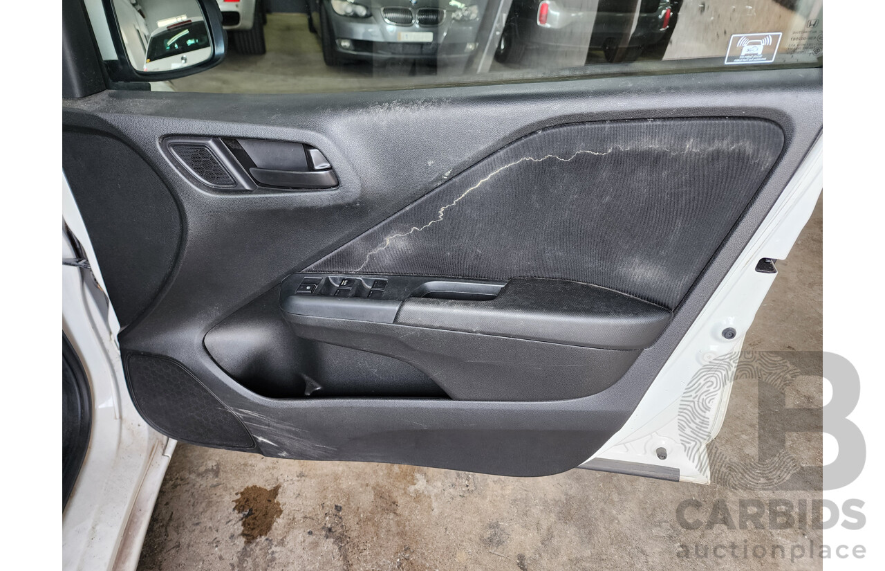 11/2014 Honda City VTi GM MY15 4d Sedan White 1.5L