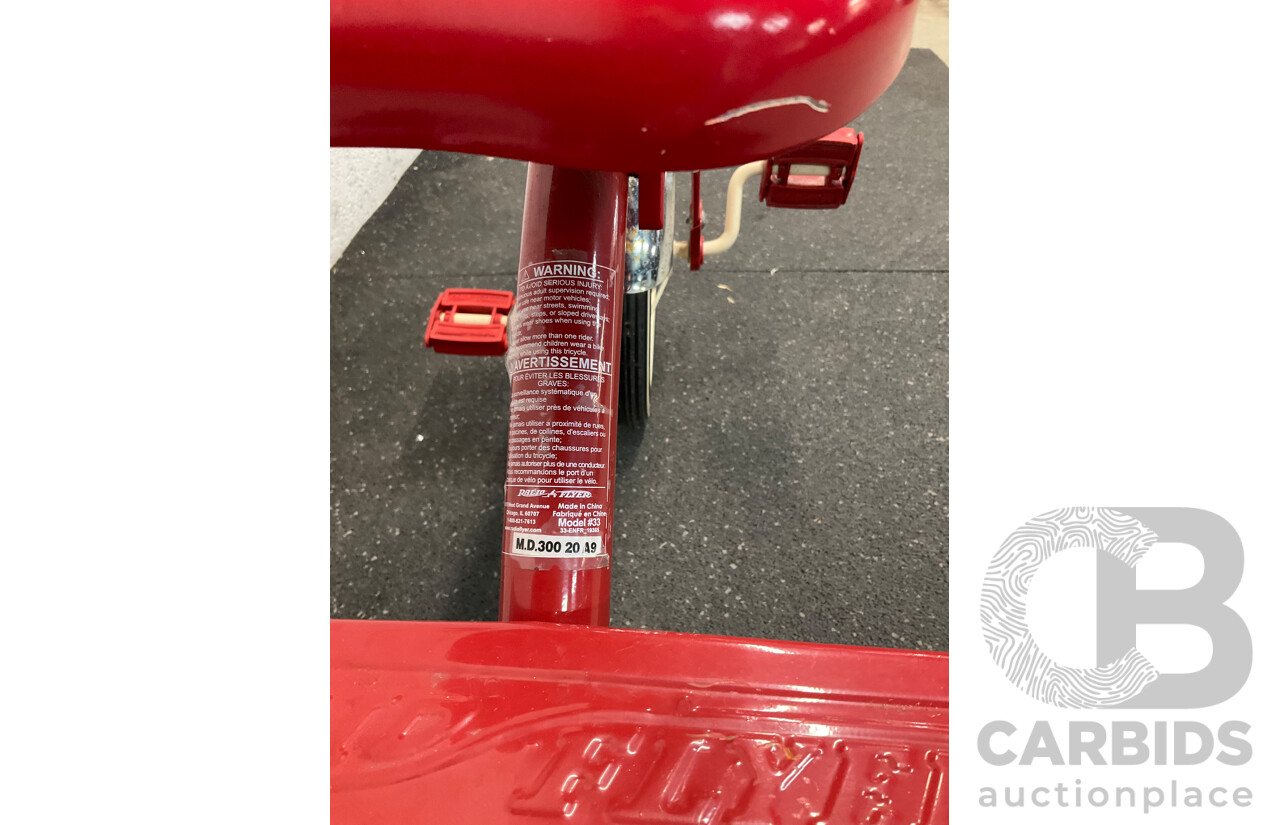 RADIO FLYER Classic Dual Deck Tricycle - ORP $199.99