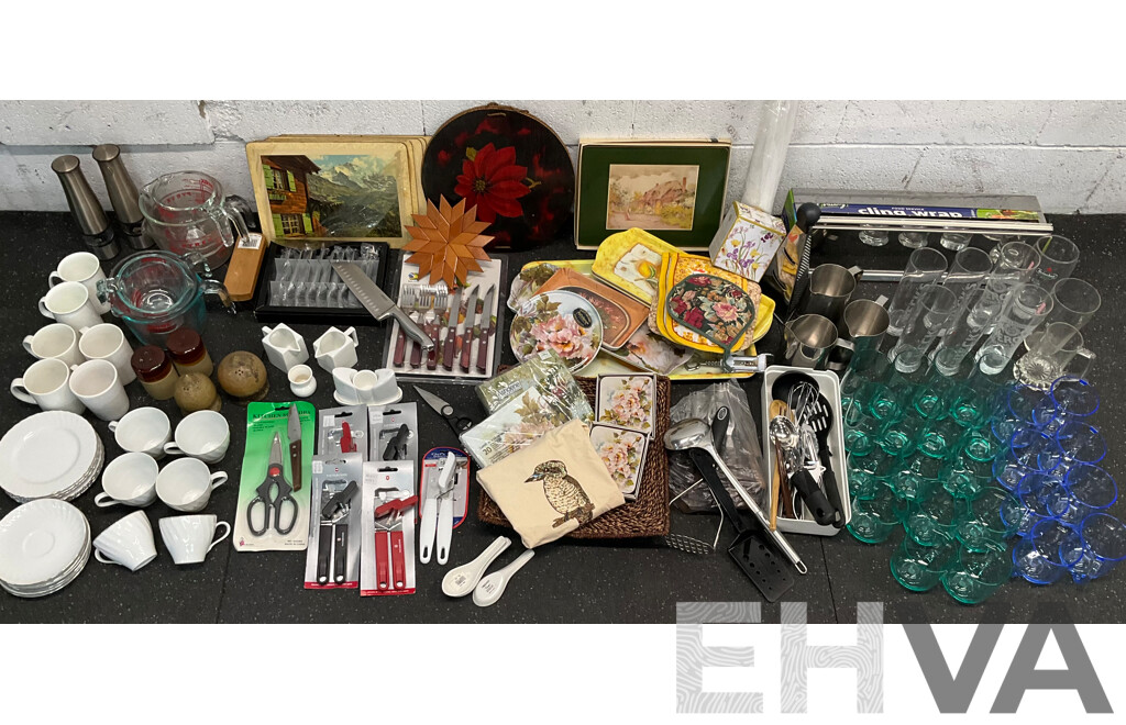 Assorted Kitchenware and Tableware