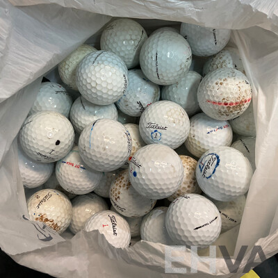 Titlelist, Callaway, Wilson Assorted Used Golf Balls - 100 Balls