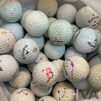 Titlelist, Callaway, Wilson Assorted Used Golf Balls - 100 Balls